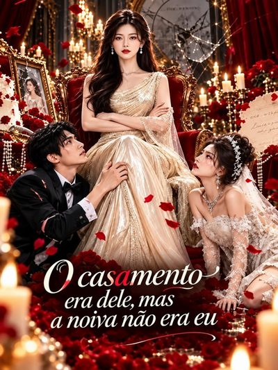 Capa da minissérie O Casamento Era Dele, Mas a Noiva Não Era Eu