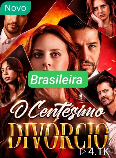 Capa da minissérie O Centésimo Divórcio - Brasileira
