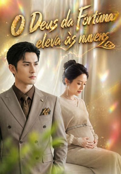 Capa da minissérie O Deus da Fortuna Eleva Às Nuvens