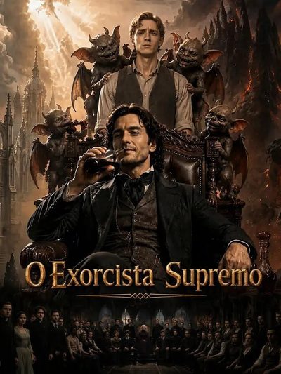 Capa da minissérie O Exorcista Supremo