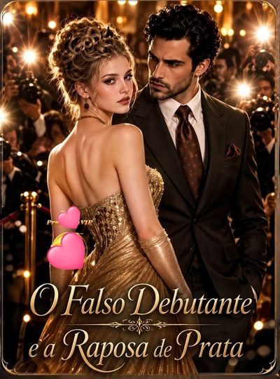 Capa da minissérie O Falso Debutante e a Raposa de Prata THE FAKE DEBUTANTE AND THE SILVER FOX Legenda exclusiva