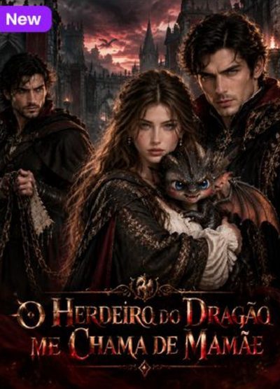 Capa da minissérie O Herdeiro do Dragão Me Chama de Mamãe ❗️❗️❗️❗️