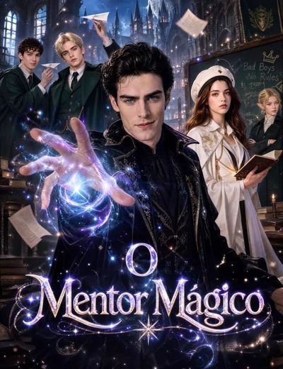 Capa da minissérie O Mentor Mágico -