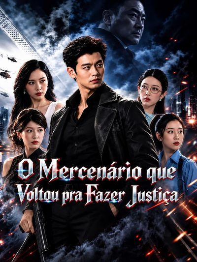 Capa da minissérie O Mercenário que Voltou Pra Fazer Justiça