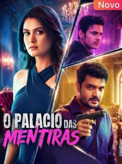 Capa da minissérie O Palácio das Mentiras