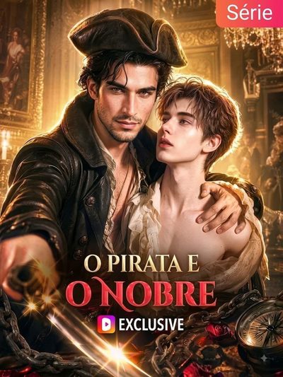 Capa da minissérie O Pirata e o Nobre - Bl