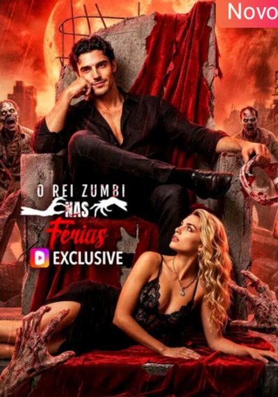 Capa da minissérie O Rei Zumbi Nas Férias