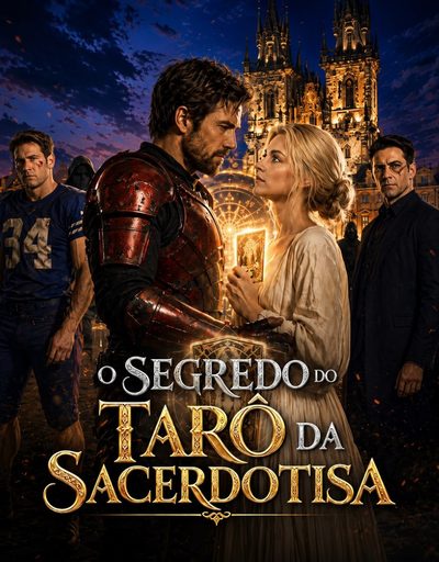 Capa da minissérie O Segredo do Tarô da Sacerdotisa