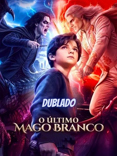 Capa da minissérie O Último Mago Branco