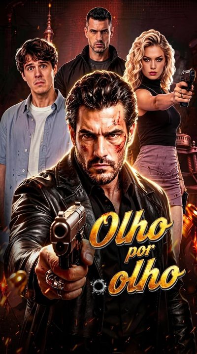 Capa da minissérie Olho por olho