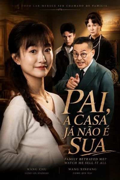 Capa da minissérie Pai, a Casa Já Não É Sua