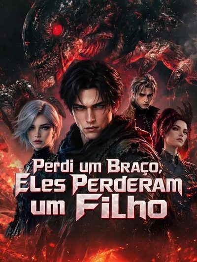 Capa da minissérie Perdi um Braço, Eles Perderam um Filho