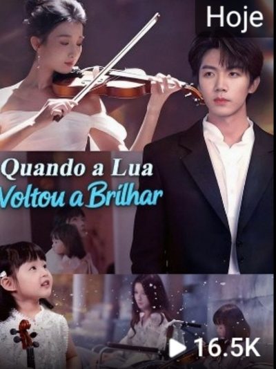 Capa da minissérie Quando a Lua Voltou a Brilhar