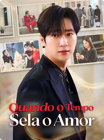 Capa da minissérie Quando o Tempo Sela o Amor