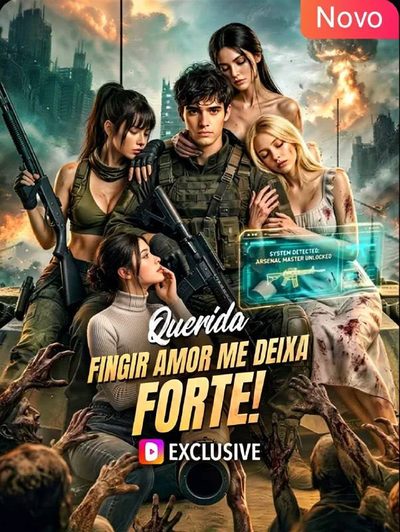 Capa da minissérie Querida Fingir Amor Me Deixa Forte!
