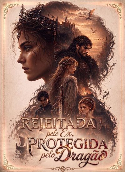 Capa da minissérie Rejeitada Pelo Ex, Protegida Pelo Dragão