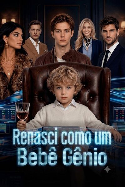 Capa da minissérie Renasci Como um Bebê Gênio