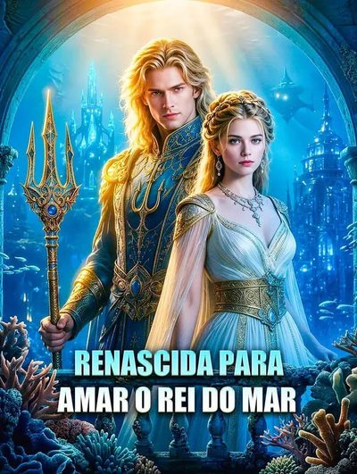 Capa da minissérie Renascida para Amar o Rei do Mar -
