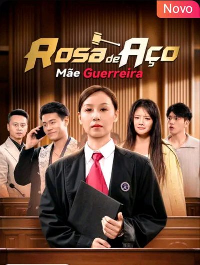 Capa da minissérie Rosa de Aço Mãe Guerreira