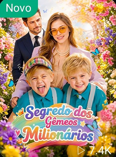 Capa da minissérie Segredo dos Gêmeos Milionários