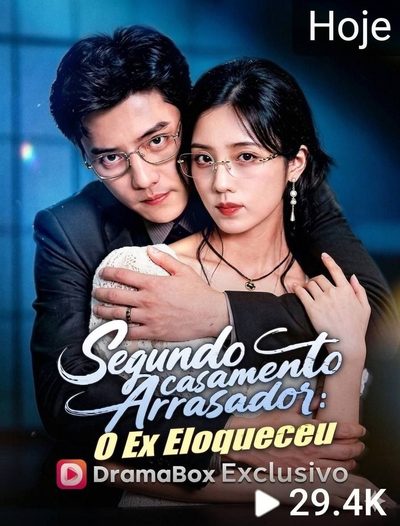 Capa da minissérie Segundo Casamento Arrasador: o Ex Eloqueceu