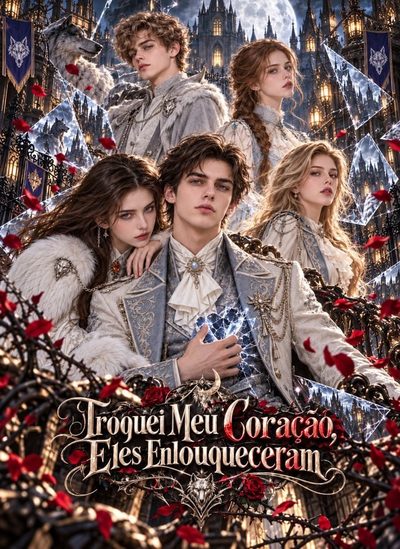 Capa da minissérie Troquei Meu Coração Eles Enlouqueceram