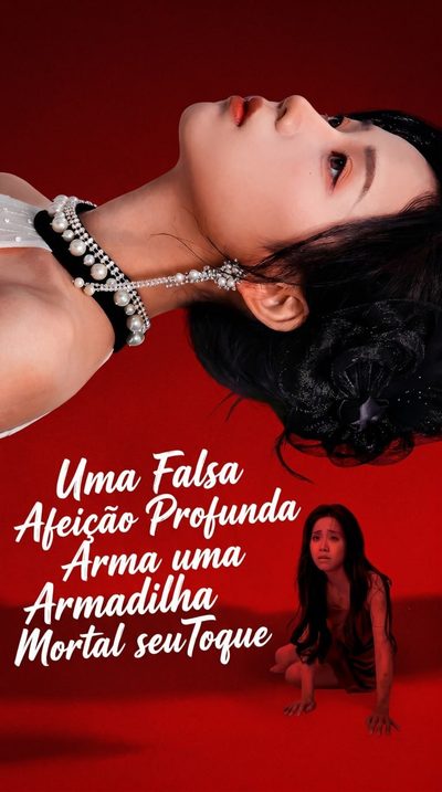Capa da minissérie Uma Falsa Afeição Profunda Arma uma Armadilha Mortal seu Toque