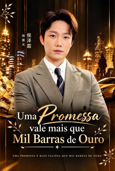 Capa da minissérie Uma Promessa Vale Mais que Mil Barras de Ouro