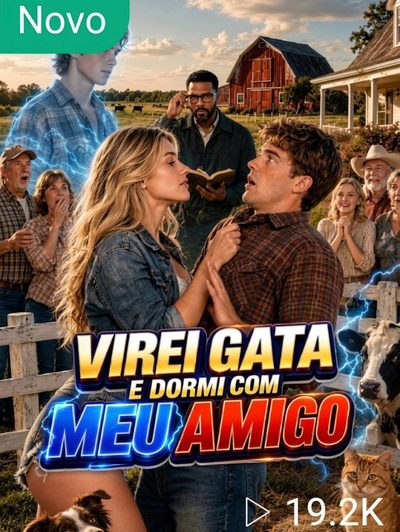 Capa da minissérie Virei Gata e Dormi com Meu Amigo